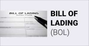 bill of lading